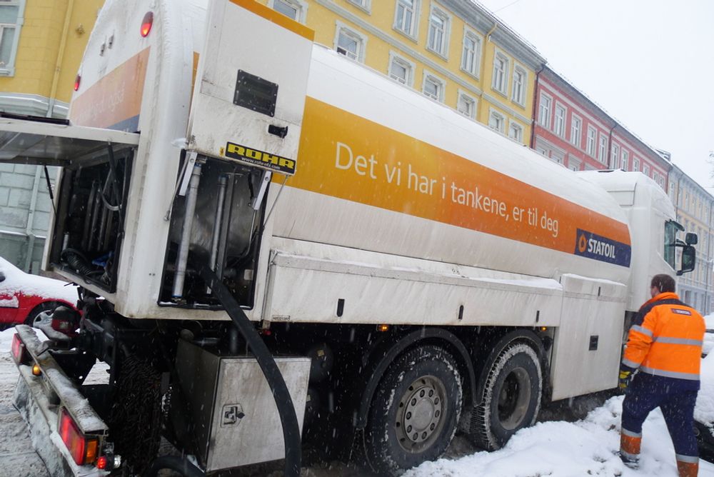 VENTETID: Statoil Norge har ekstraordinær lang leveringstid på fyringsolje i enkelte områder. Etterspørselen har eksplodert.