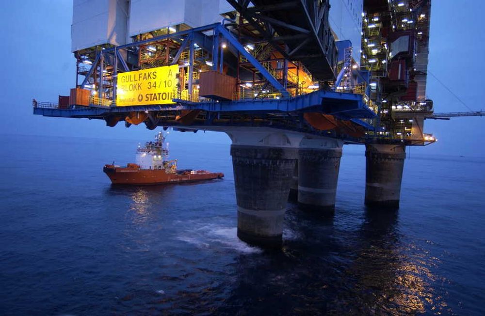 Gullfaks og andre norske oljeplattformer bidro til å gi rekordoverskudd på handelsbalansen i første kvartal.