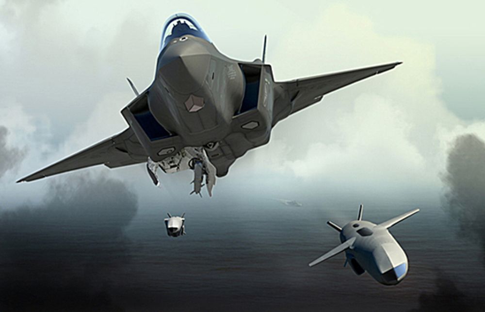 JSM kan bæres innvendig i de nye F-35-flyene.
