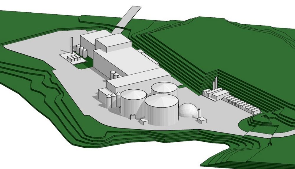 NY KONTRAKT: Veidekke skal prosjektere og bygge biogassanlegget i Akershus.