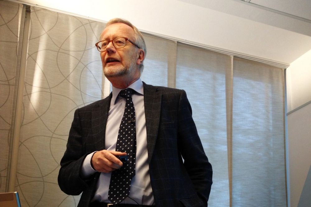 PESSIMIST: Sjeføkonom Tor Steig i NHO tror kun på to prosent vekst i 2012.