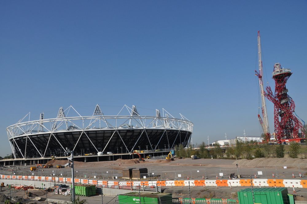 DIALOG: OL-stadion er allerede i dialog med det eksperimentelle Orbit-tårnet.