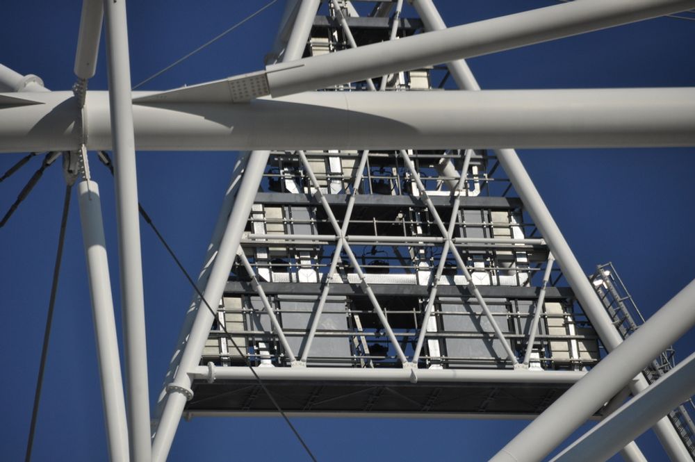 STADION: Noen detaljer fra OL-stadion. 205 nasjoner skal konkurrere under London-OL. Omkring 800,000 mennesker vil bruke offentlig transport hver dag for å se på lekene.