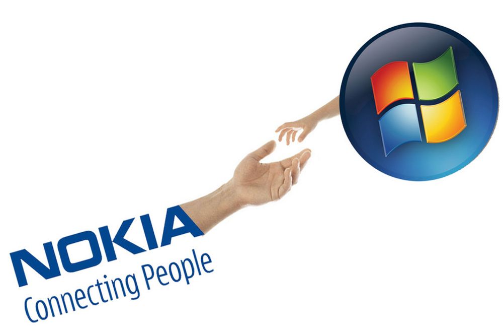 REDNING ELLER UNDERGANG: Tiden vil vise hva Nokias partnerskap med Microsoft vil bety i konkurransen med Apple og Google.