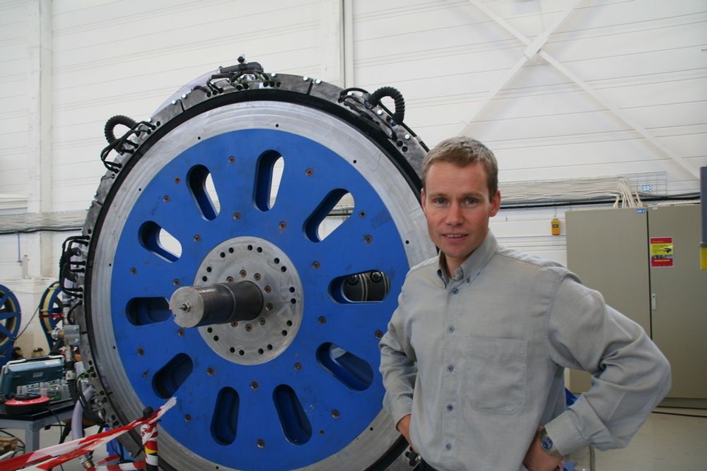 STORT POTENSIAL: - Sway Turbine er blant de norske prosjektene innenfor fornybar energi som har det største globale potensialet, sier direktør Ståle Svenning i SmartMotor.