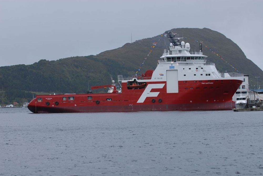 FLOTT: Farstad Shippings nye stolthet ¿ Far Sapphire.