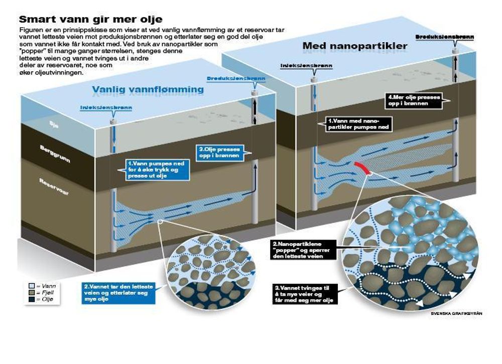 Poppes: Nanopartikler gir mer olje.