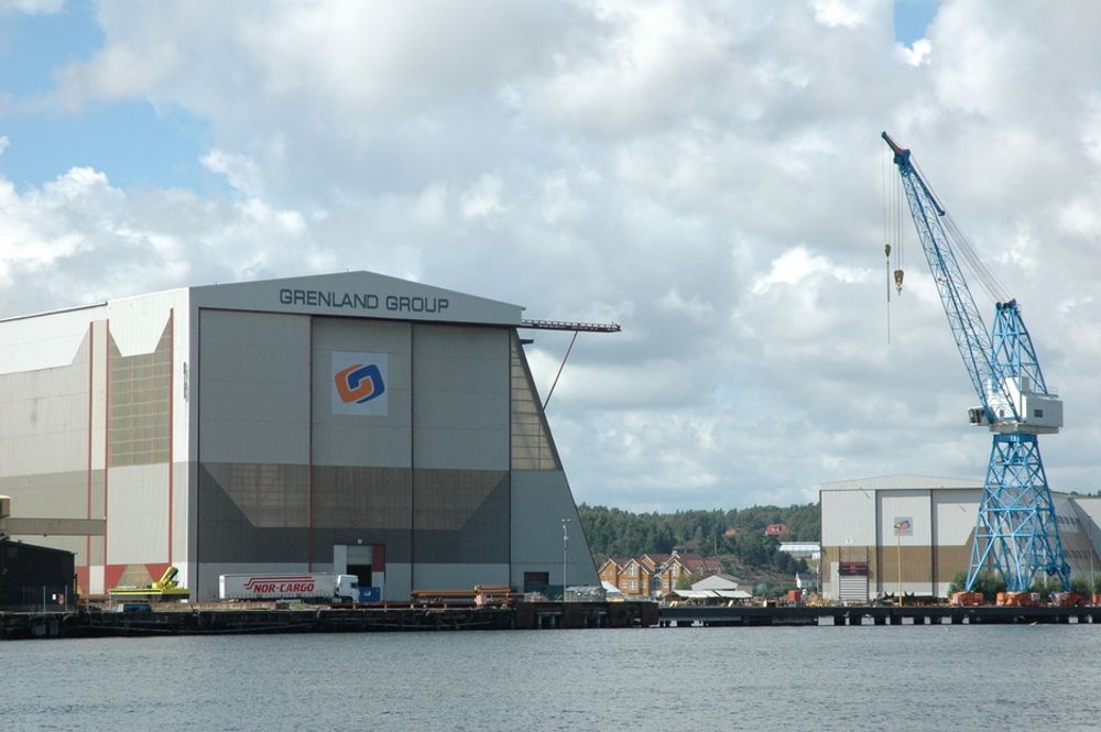 FULL BESKJEFTIGELSE: Verkstedet Grenland Group Tønsberg har fått nok å gjøre i og med at FMC Kongsberg Subsea har fått mange nye kontrakter.