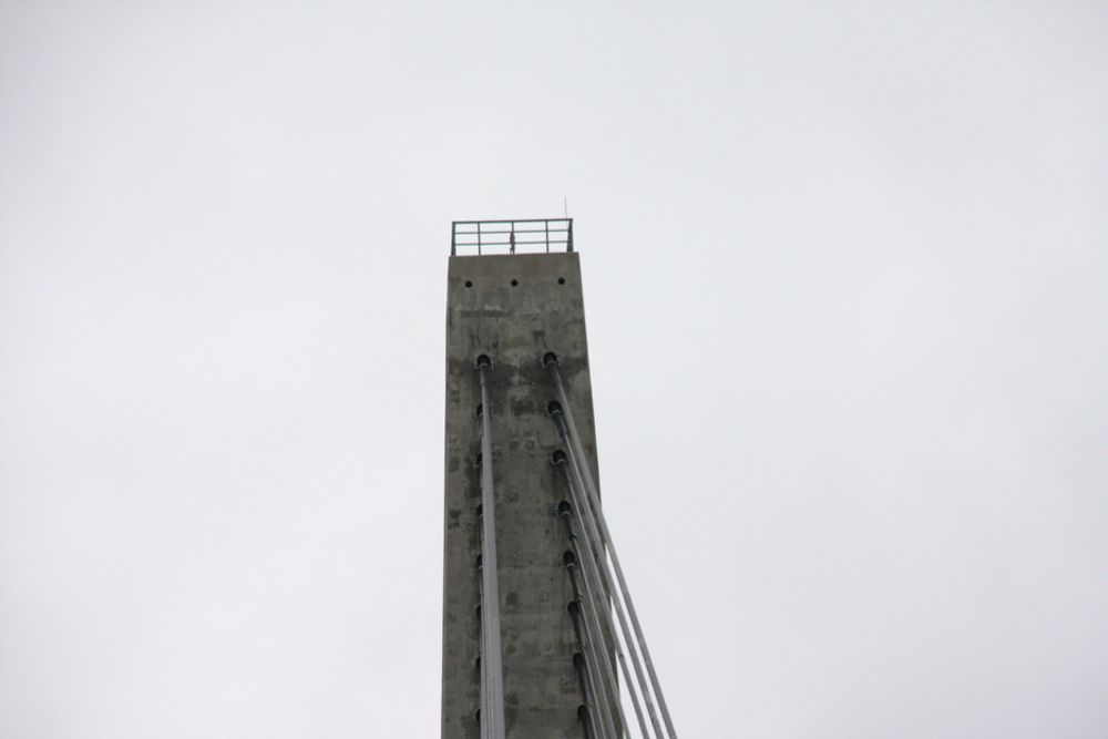 HØYT: Det høyeste tårnet rager 138 meter over havoverflaten.