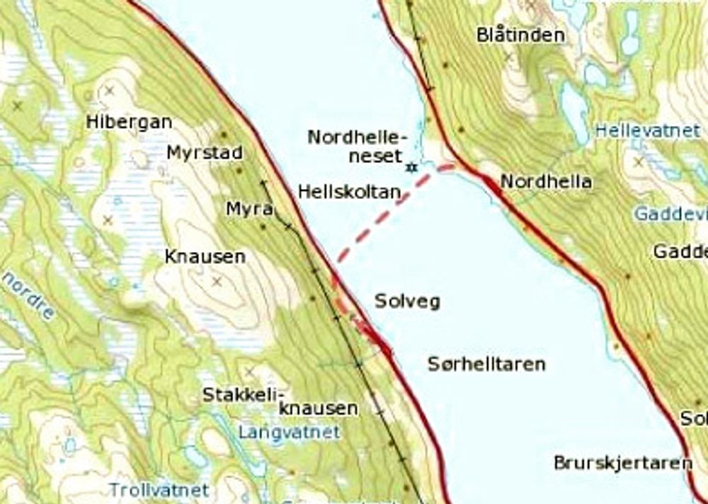 Leonhard Nilsen & Sønner ligger godt an til å få kontrakten på oppgradering av Kvalsundtunnelen i Troms.