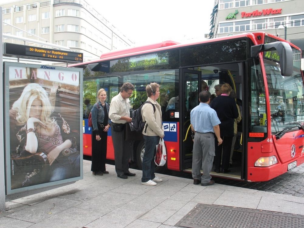 BUSS BEST: Buss har det beste energiregnskapet ifølge en rapport fra Vestlandsforskning.