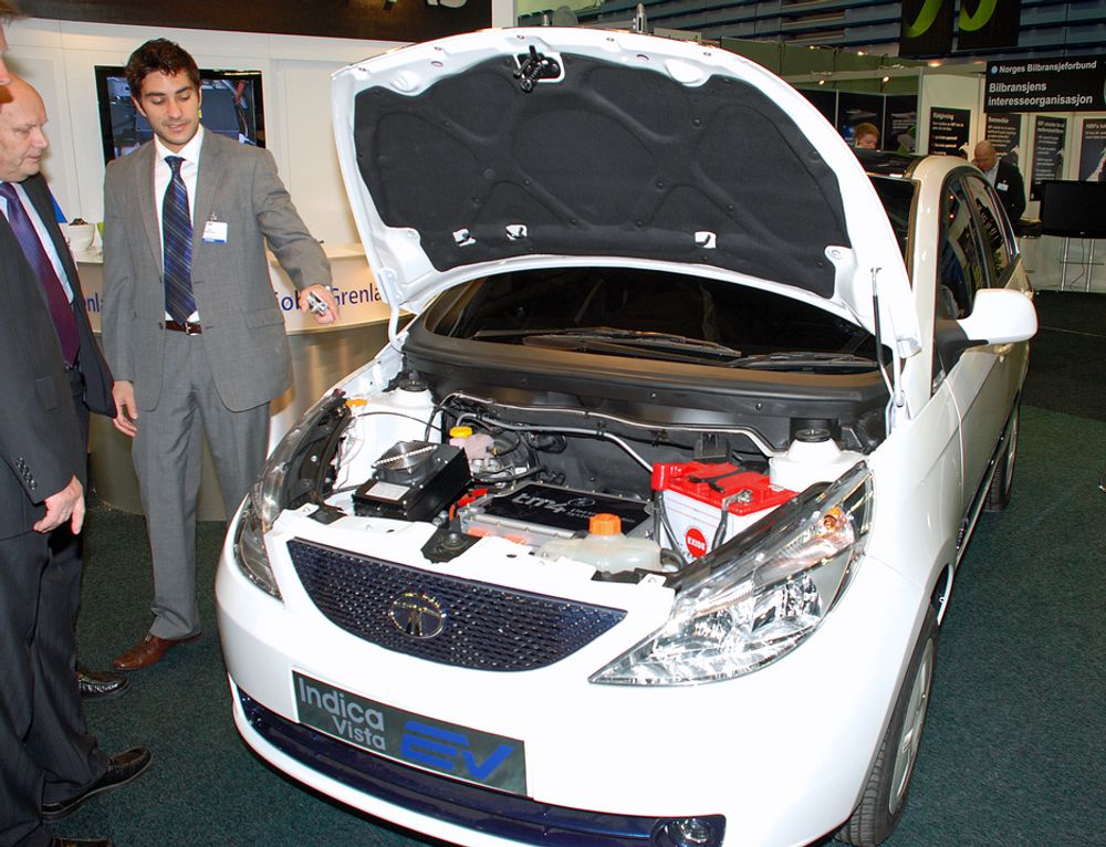 Indica Vista EV kommer til Norge og England som skall, såkalte «glidere», fra morselskapet Tata Motors i India.