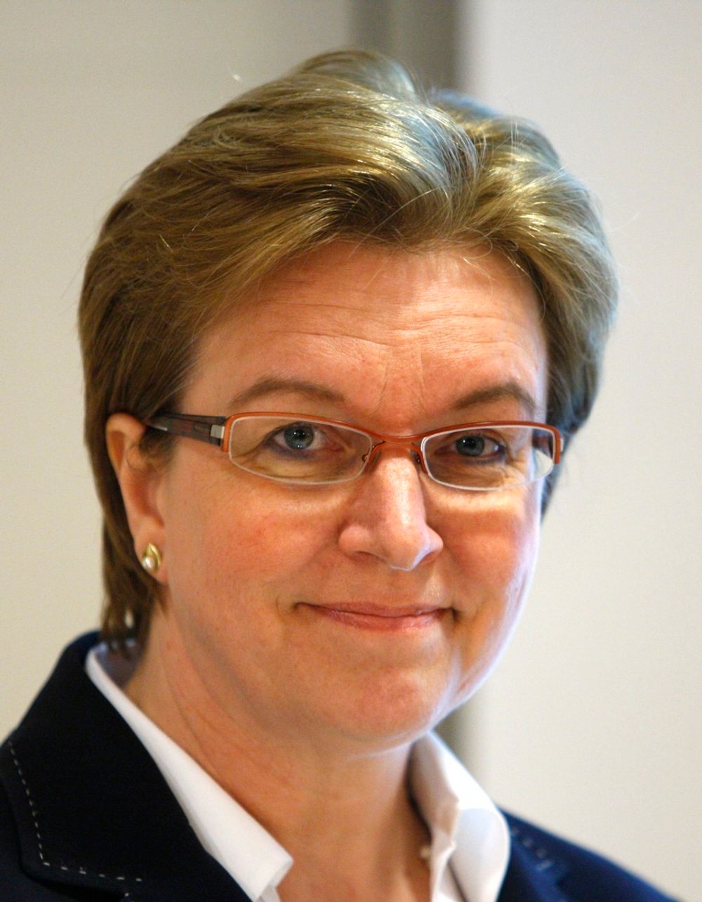 POSITIVE: Vindkraftdirektør i Statoil, Anne Strømmen Lycke forsikrer om at ledelsen i Statoil er entusiastiske for vindkraft. Men investeingsbeslutningen skal tas først i 2014.
