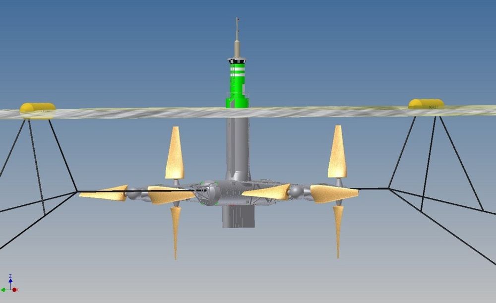 Morild II, et tidevannskraftverk med fire turbiner med limtreblader, som nå er prisbelønt.