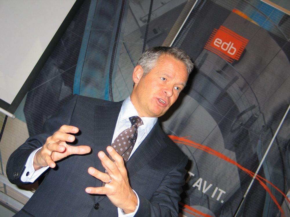 BYTTER BEITE: Endre Rangnes forlater EDB Business Partner for å bli konsernsjef i Lindorff Group.