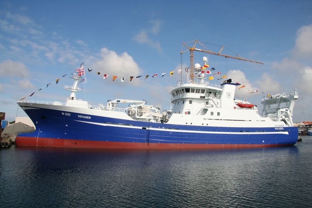 FERSK FISK: ¿Voyager¿ er tegnet av Wärtsilä Ship Design og utstyrt med hovedmotor fra Wärtsilä Ship Power Norway.