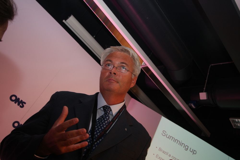 OPTIMIST: Statoil-direktør Thore E. Kristiansen har stor tro på Peregrino.