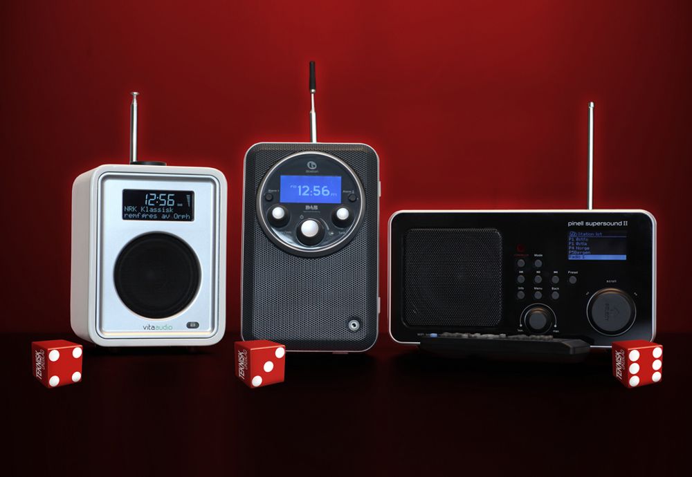 TERNINGKAST: Fra venstre: Vita Audio Model R1, Boston Horizon Solo XT, Pinell Supersound II