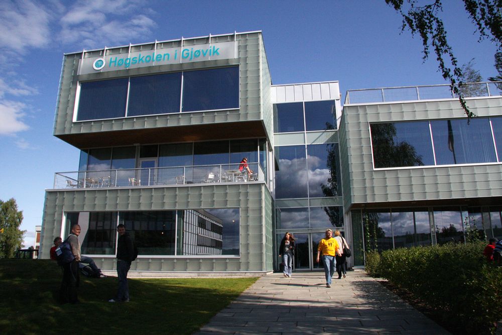 TALL: Høgskolen i Gjøvik hadde nest høyest andel stryk i fjor.