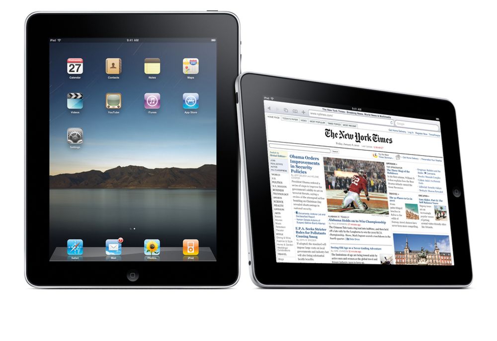 iPad kommer til utvalgte europeiske land i slutten av mai, men Norge eller Norden er foreløpig ikke nevnt med et ord.