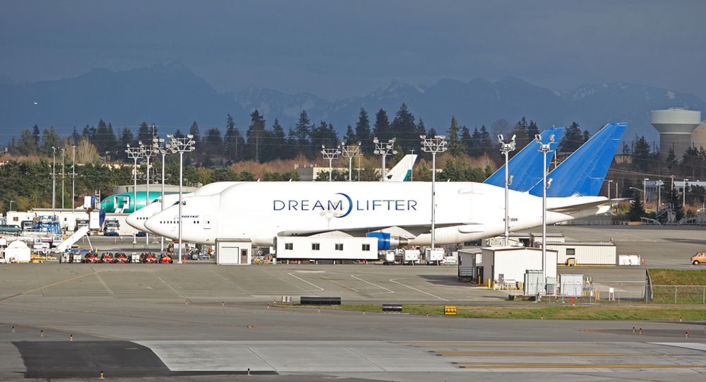 Målt i volum er det ingen fly som kan frakte mer enn Dreamlifter. Cargokapasiteten er på 1841 kubikkmeter.