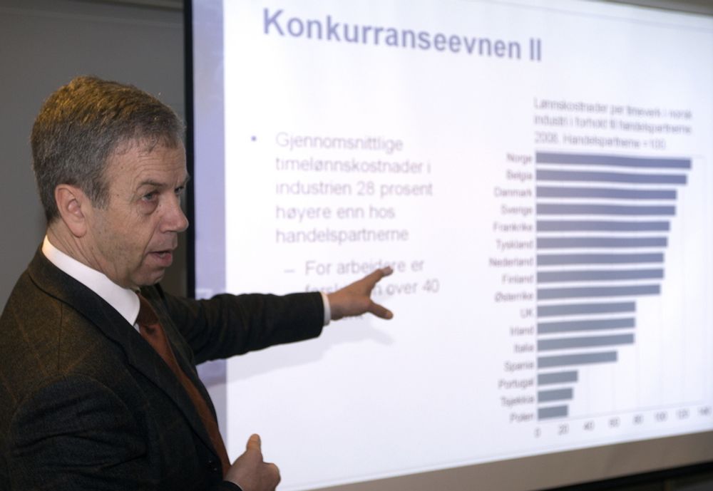 Øystein Olsen, administrerende direktør i Statistisk sentralbyrå.