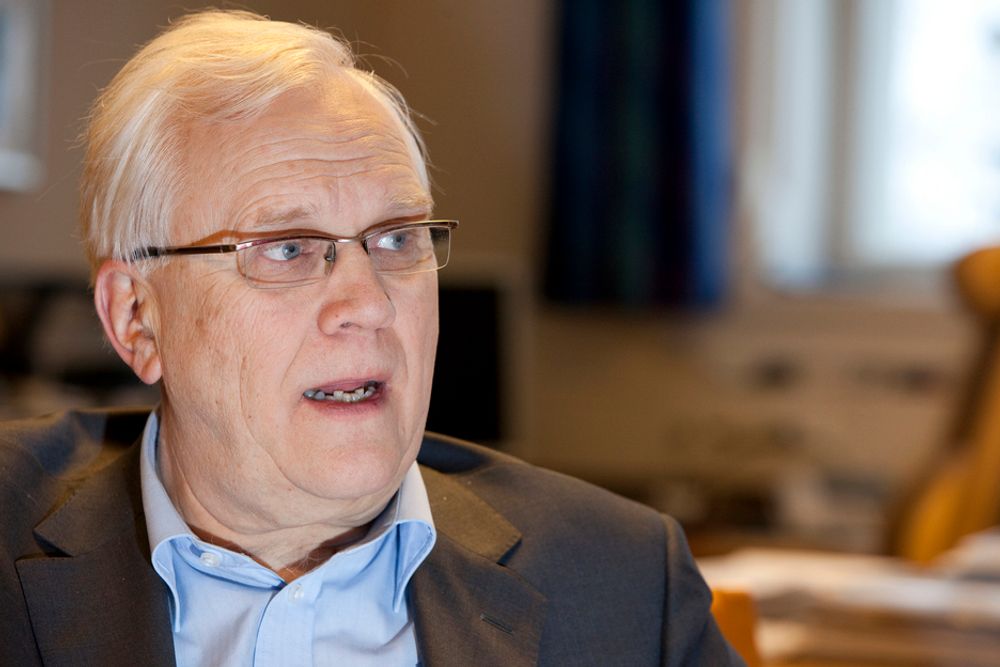 GLEDE: NTNU-rektor Torbjørn Digernes ønsker flere jenter velkommen.
