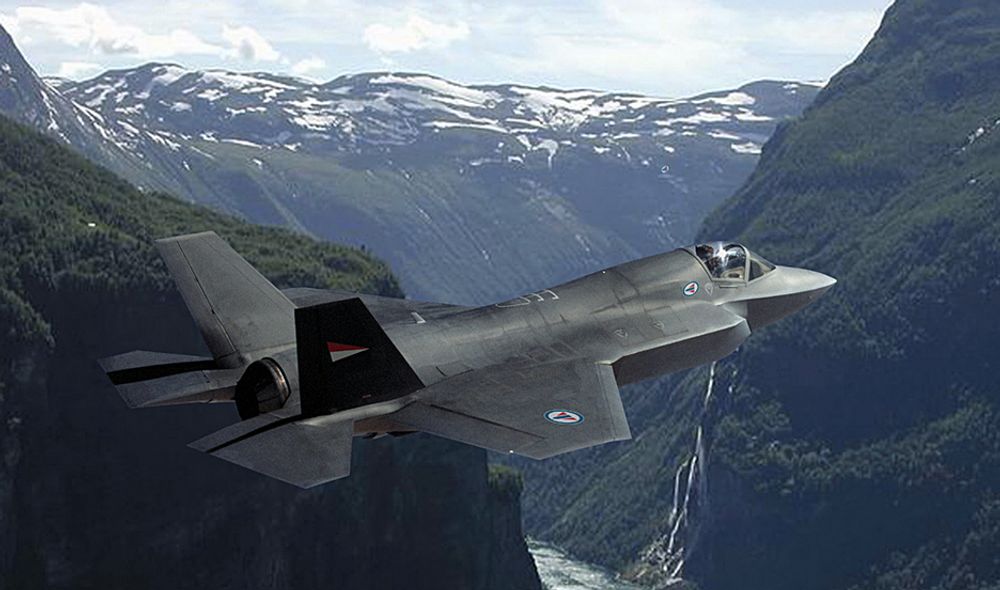 F-35A Lightning II er fortsatt en kanditat i den danske kampflykonkurransen.