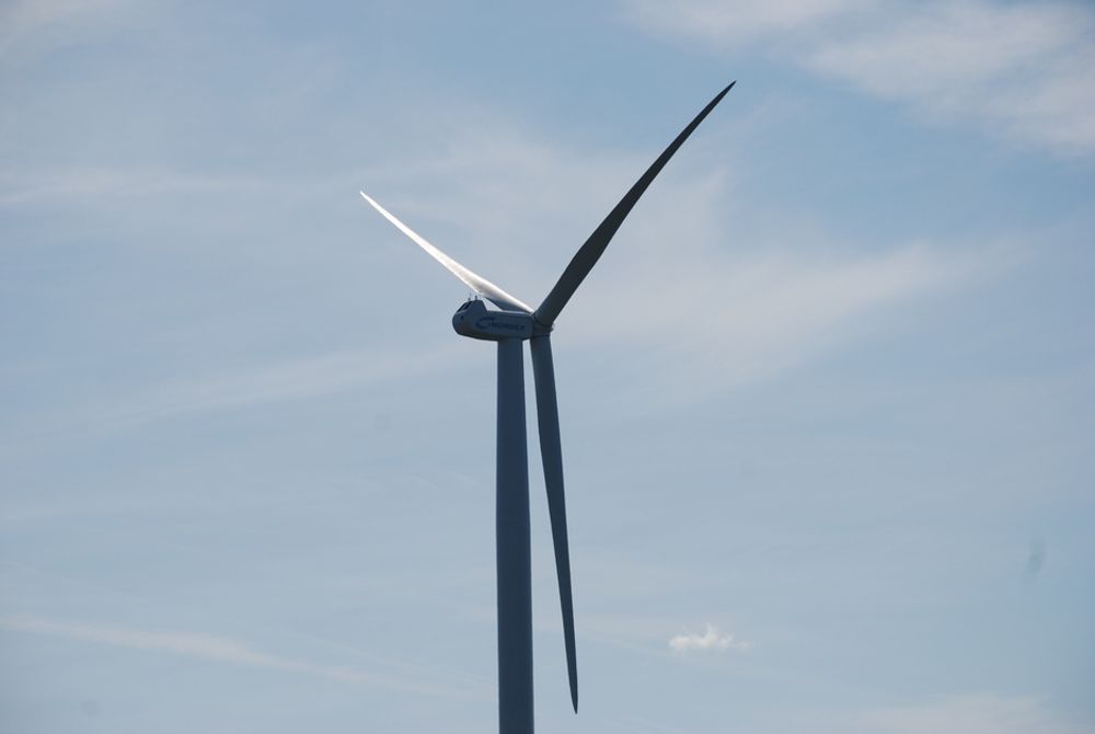 Hud vindpark i Tanum kommune, Sverige. Rabbalshede kraft