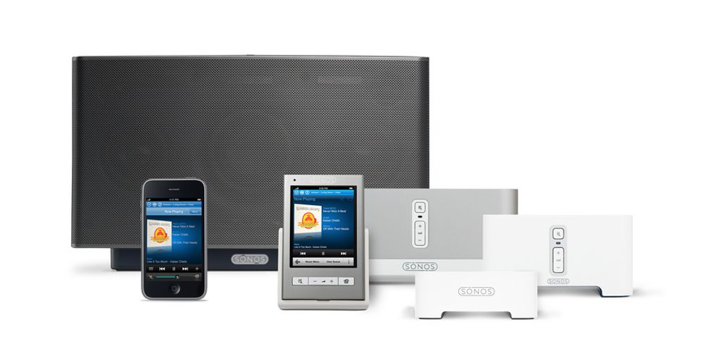 MANGE MULIGHETER: Det finnes flere muligheter for deg som vil sende musikk trådløst rundt i huset. Sonos er en av dem.