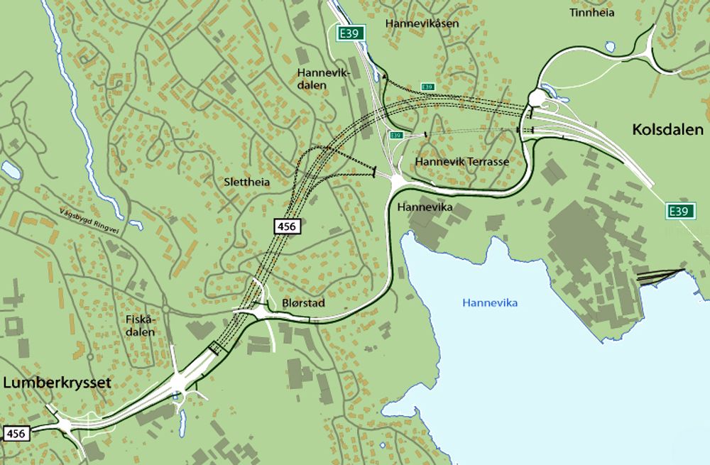 Et arbeidsfellesskap mellom NCC og Repstad Anlegg fra Søgne ligger svært godt an til å få kontrakten på utbygging av Vågsbygdvegen.