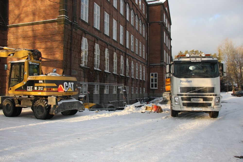 DRENERING: På Tårnbygningen har UMB funnet midler til utbedringer. Det måtte skje for å skape nye auditorier og erstatning for de to etasjene som måtte stenges i Ur-bygningen.