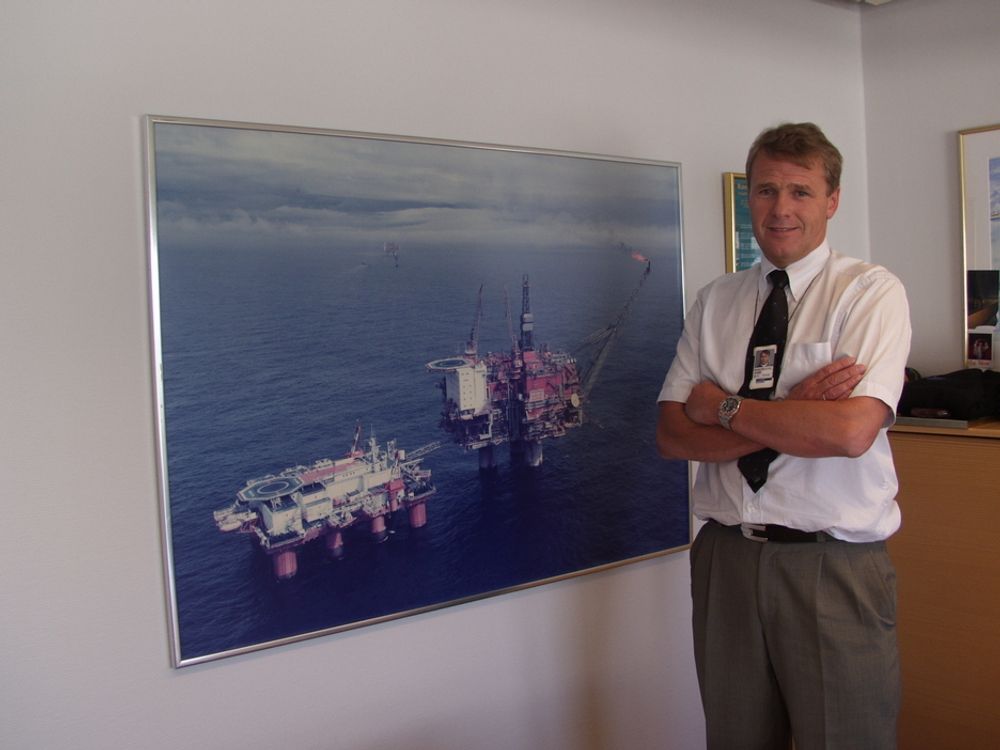 BYGGER UT: Sjefen for Statoils Houston-kontor, Øyvind reinertsen er fornøyd med at selskapet nå går i gang med utbyggingen av Big Foot-feltet i dypvannsdelen av Den Mexicanske Golfen.