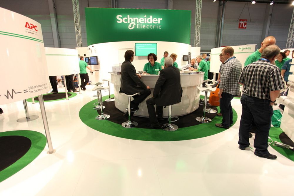 Schneider Electric inviterte sine gjester til det runde bord.
