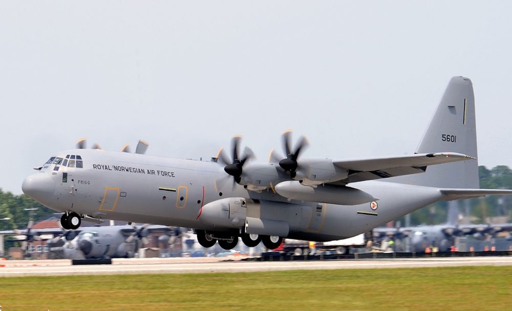 "Frigg" var det første C-130J-flyet som ble levert for halvannet år siden. I går markerte Lockheed Martin og Luftforsvaret at hele bestillingen på fire maskiner nå er fullført.