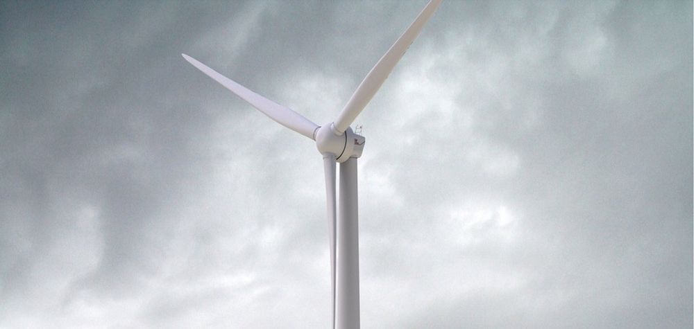TESTES UT: Denne turbinen skal testes ut i Bjugn sammen med Siemens, med 34,5 Enova-millioner i støtte.