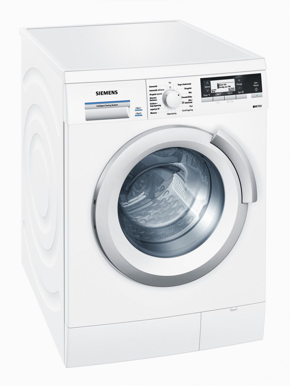 NOMINERT TIL ÅRETS HVITEVAREPRODUKT: Siemens IQ I-dos er vaskemaskiner som automatisk doserer vaskemiddel etter tøymengde. Du bare legger i vasken, velger program og trykker på start.