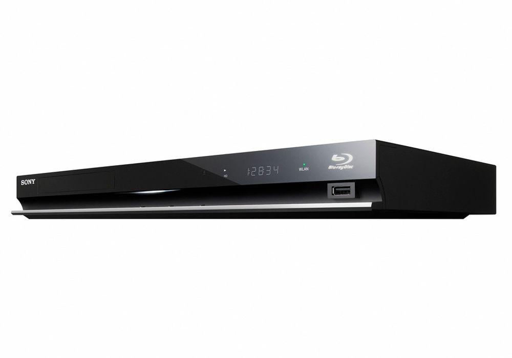 NOMINERT TIL ÅRETS BILDEPRODUKT: Sonys 70-serie av blu-ray-spillere kommer i fire varianter - S370, S470, S570 og S770. Her S570, med 3D, wifi og støtte for fjernstyring via iPhone.