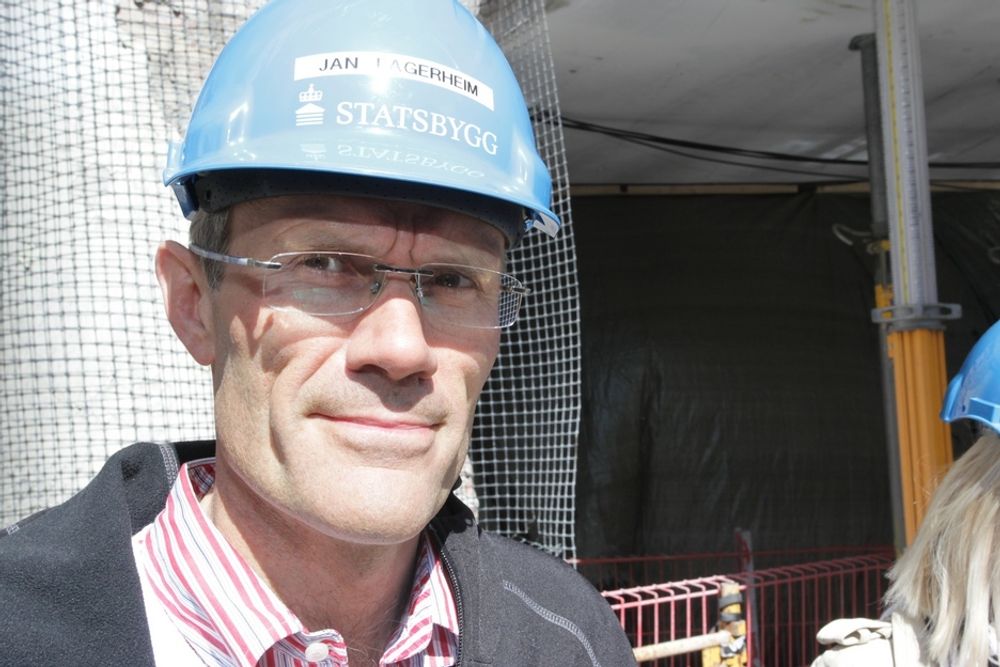 BYGGHERREN: Jan Fagerheim leder byggeprosjektet på vegne av Statsbygg.