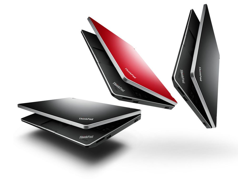 Nye ThinkPad Edge 11 er bare 2,8 centimeter tykk og veier 1,3 kilo...med det minste batteriet, riktignok.