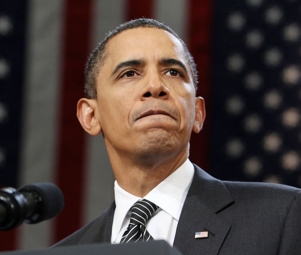 GIR OPP? President Barack Obama vil trolig droppe å innføre kvotehandel i USA.