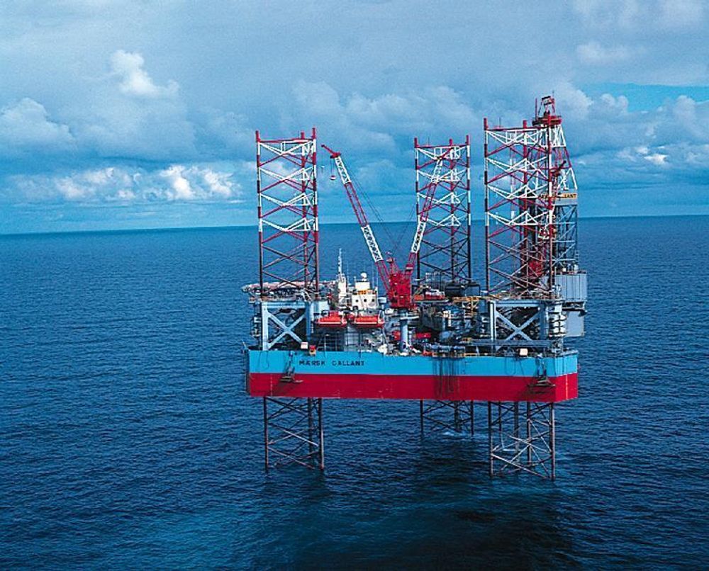 Ledelsen på en av de største plattformene til Mærsk i Nordsjøen presser ansatte til å fuske med prøver til beregning av giftutslipp. Illustrasjonsfoto av Mærsk Galant.