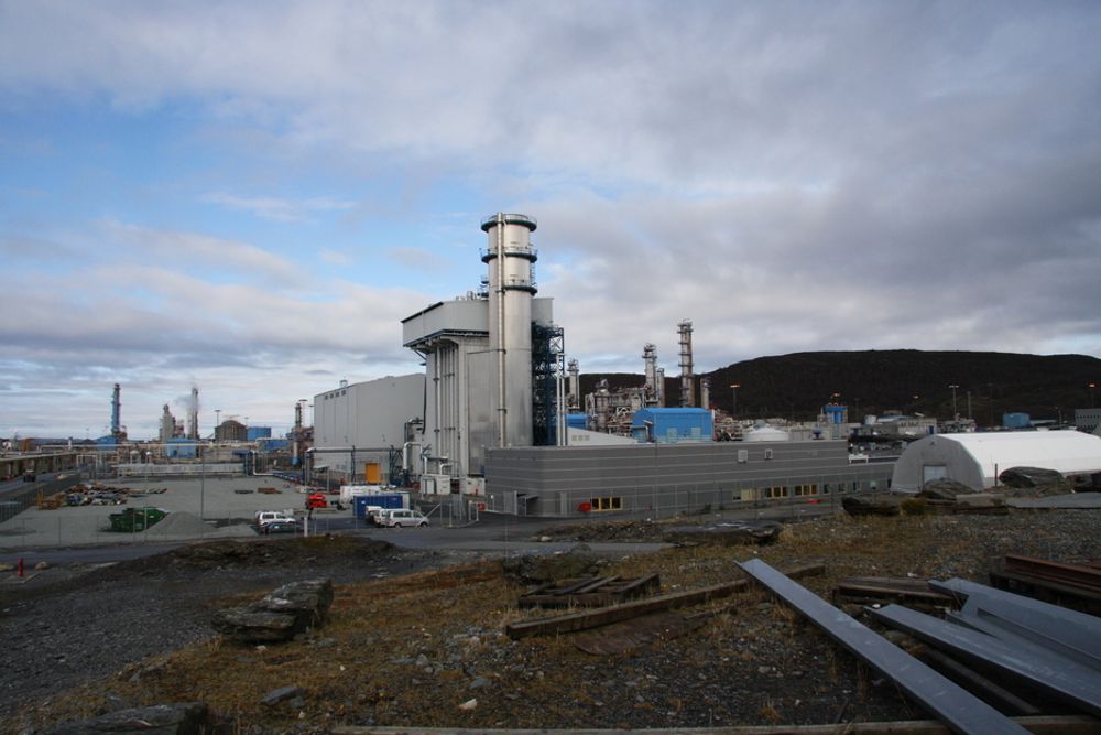 Naturkrafts gasskraftverk på Kårstø