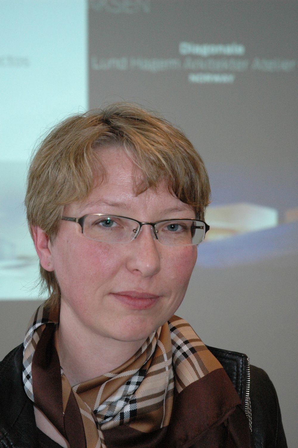 ENERGIKONSULENT: Elin Enlid har vært konsulent for Lund Hagem. Hun har bidratt til at energiforbruket blir på beskjedne 105 kilowattimer per kvadratmeter.