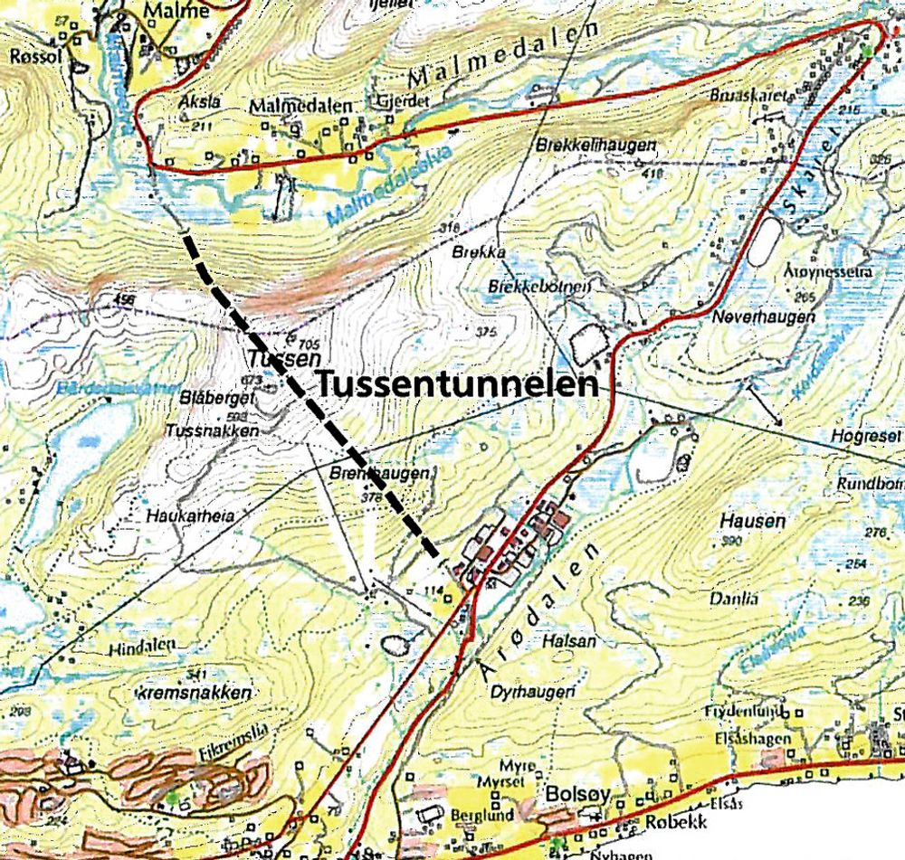 Både elektroentrerpenører og tradisjonelle entreprenører vil oppgradere Tussentunnelen. Det laveste anbudet er gitt av iElektro fra Molde.