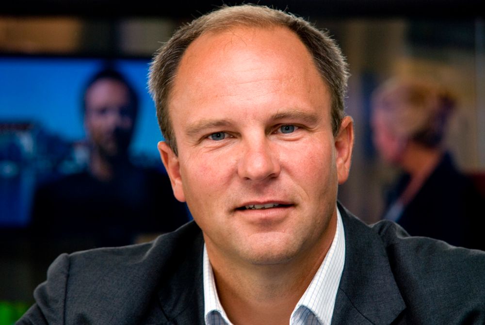 PLASS NOK: RiksTV-sjef Espen Thorsby sier selskapet har plass nok i sitt frekvensspekter.