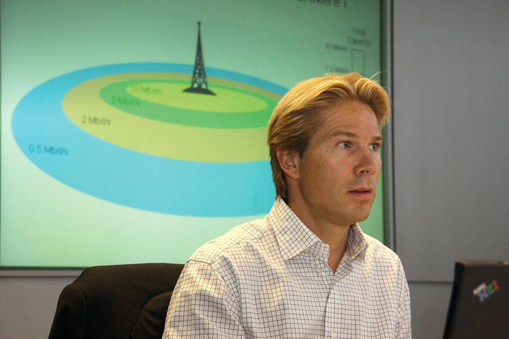 Teknologidirektør Rolv-Erik Spilling, Telenor.
