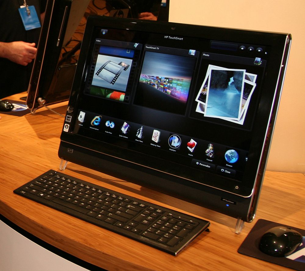 CES: HP Touchsmart er HPs nye PC med berøringsskjerm.