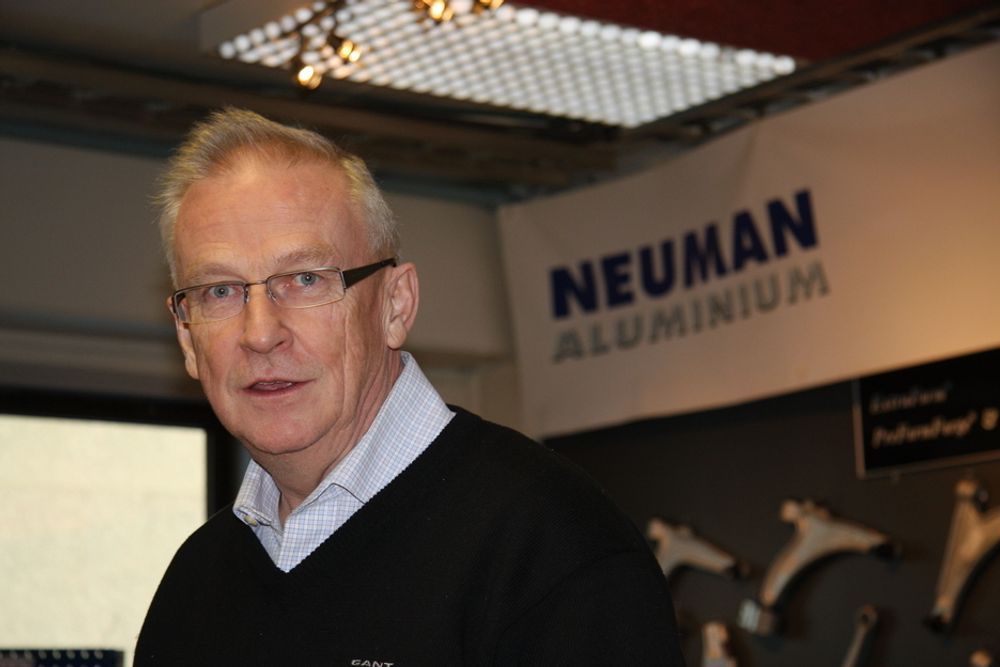 FINANSKRISEN: Direktør Leif Bronken i Raufoss Technology har vært i bilindustrien i 30 år, men har aldri vært med på tider som dette før.