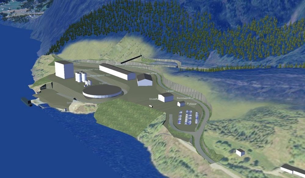 GRUVEDRIFT: Den planlagte gruven har kort vei til sjøen hvor opprednings- og utskipningsanlegg kan etableres.